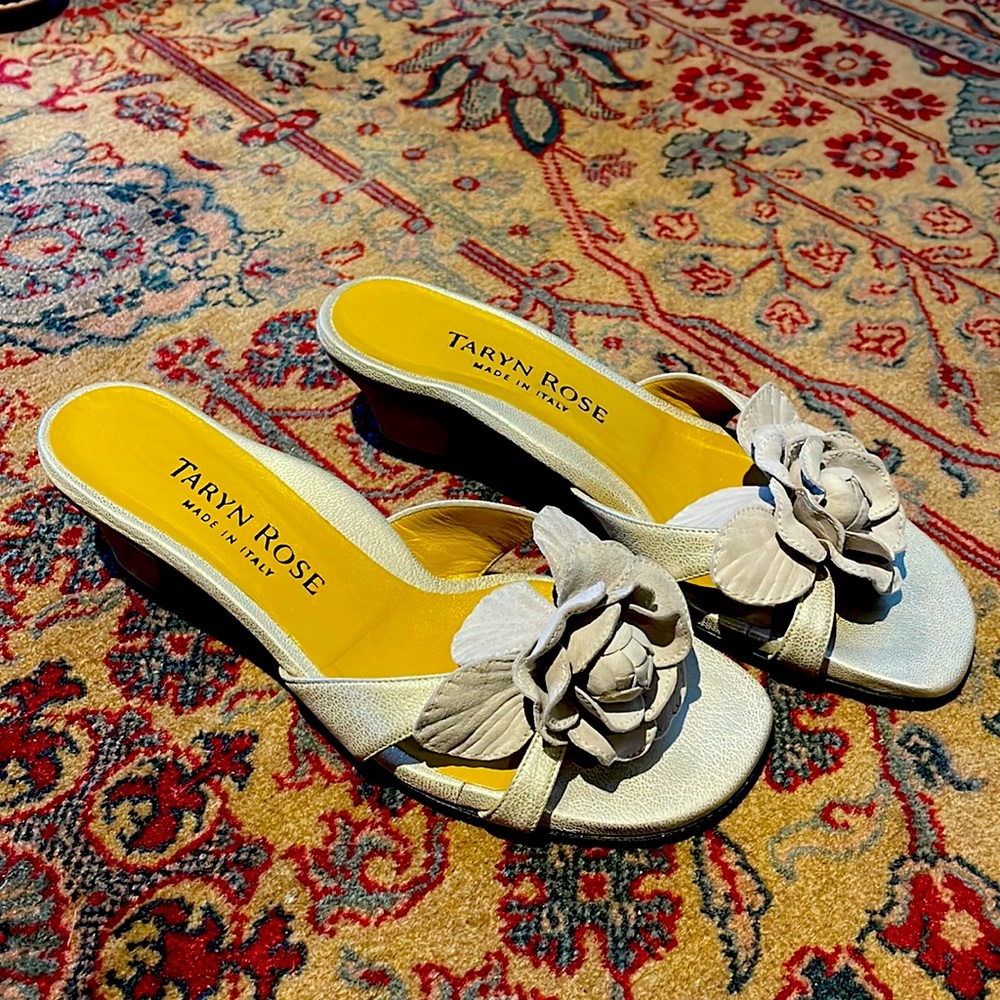 Taryn Rose Leather Sandal